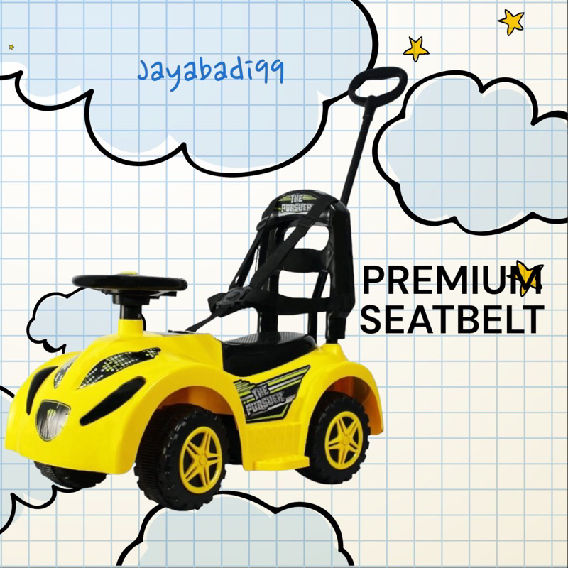 yotta sang pengejar mainan anak mobil dorong mobilan duduk mobil anak