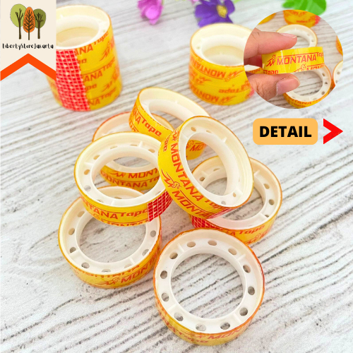 

Solasi Bening Kecil 1 Roll Isolasi Solatip
