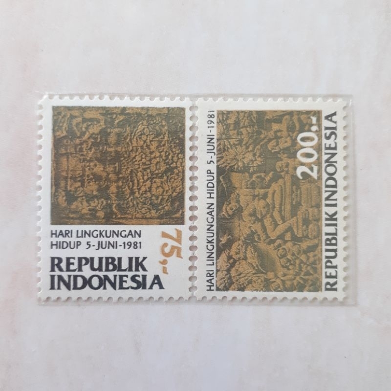 

Perangko Indonesia Hari Lingkungan Hidup Tahun 1981 set lengkap 2pcs