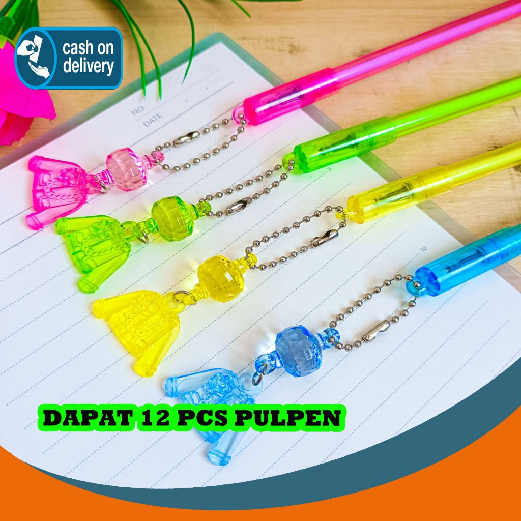 

SELUSIN PULPEN BAJU V2 CROP TOP ISI 12 PCS LUCU PEN GANTUNGAN BOLPEN ALAT TULIS KANTOR COD TERMURAH