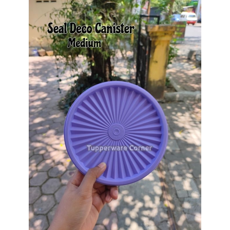 TUPPERWARE // Tutup Deco Canister Medium
