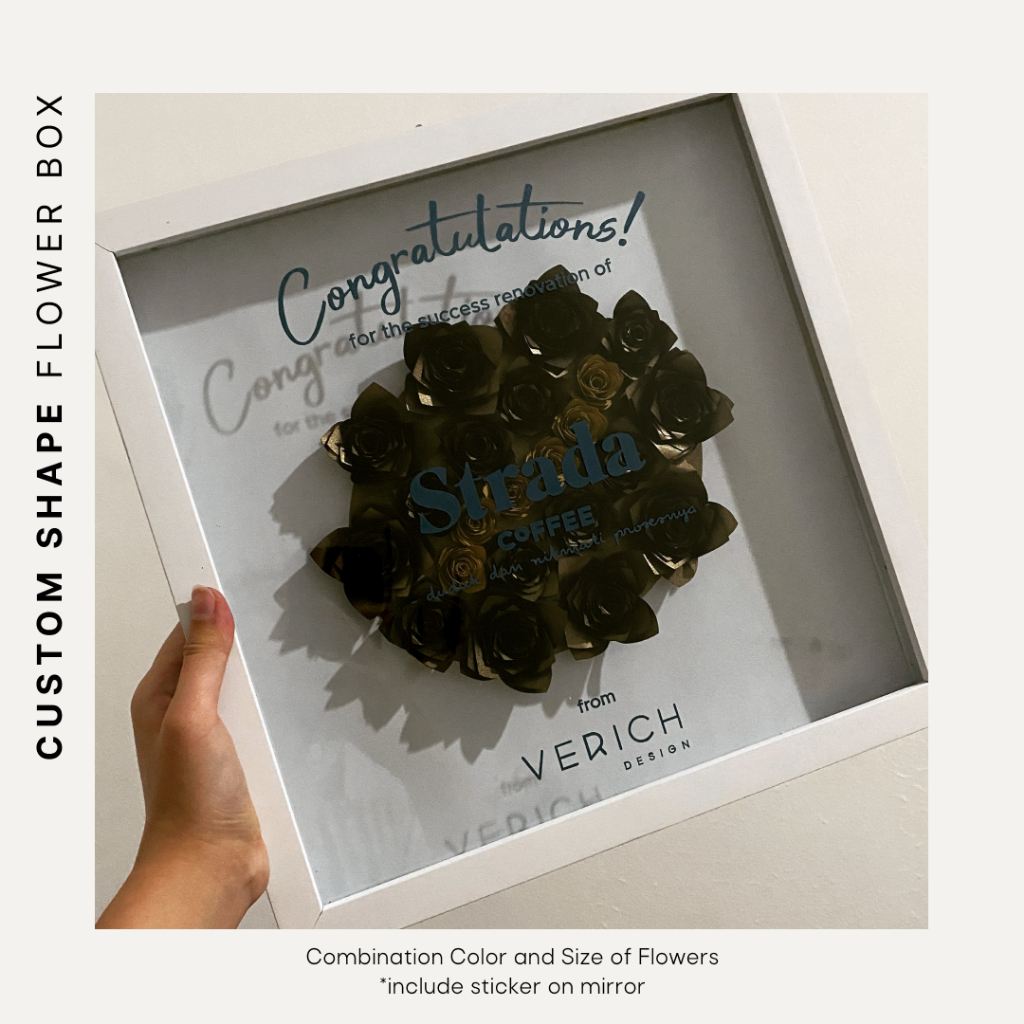 Custom Shape Flower | Cocok untuk pembukaan toko baru