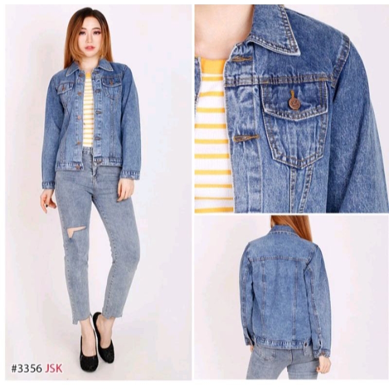 Jaket jeans wanita / jaket murah wanita / jaket jeans / jaket wanita / jaket jeans cewek