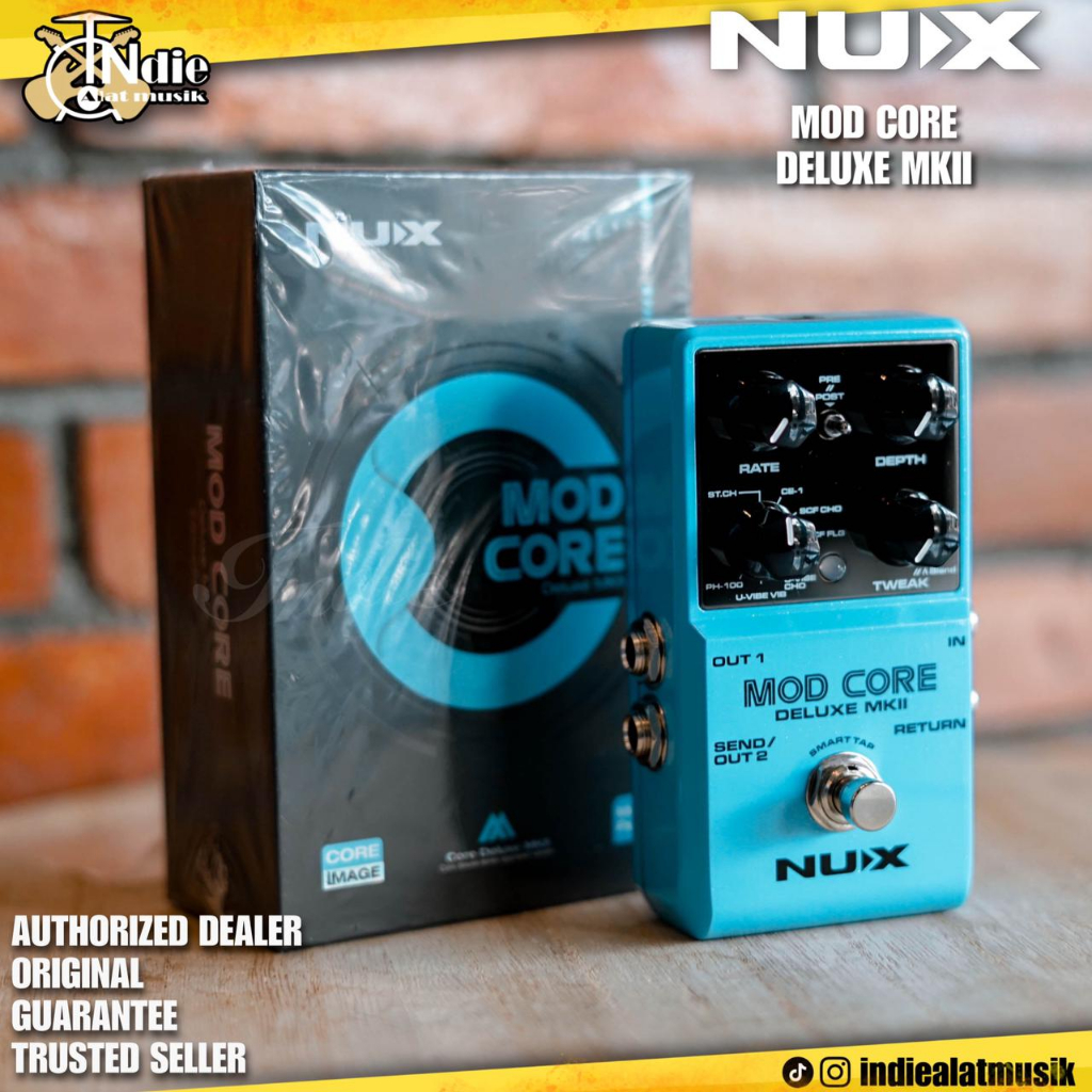 Efek Pedal NUX Mod Core Deluxe MKII Modulation | Original Bergaransi