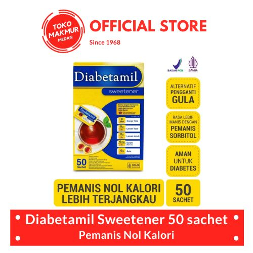 

DIABETAMIL SWEETENER ISI 50 SACHET