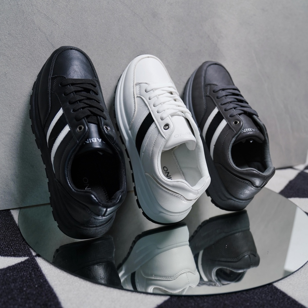 Gabino Sepatu Pria Sneakers Daty:G2BC2002-HW