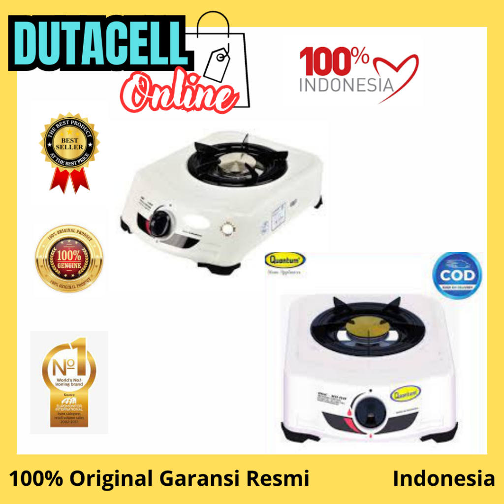 Kompor gas Quantum satu tungku Murah Meriah dan tahan lama