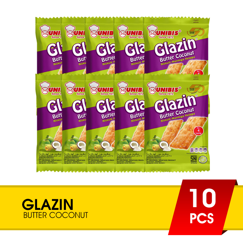 

Unibis Premium Glazin Butter Coconut Sachet 21 gr (1 pack )