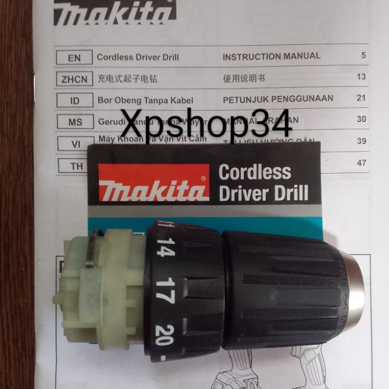 gearbox bor cordless makita 12v df333 original set