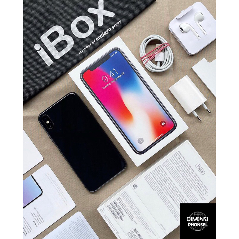 iphone x 256gb ibox original bergaransi