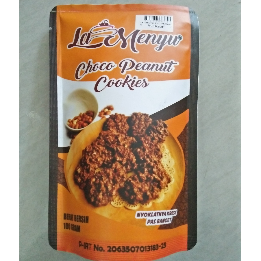 

LA MENYU CHOCO PEANUT COOKIES 100 gr