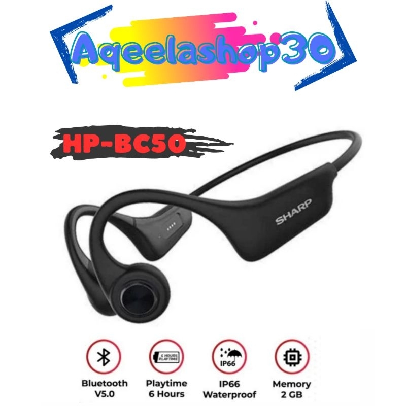 SHARP BONE CONDUCTION HP BC50 | HEADPHONE