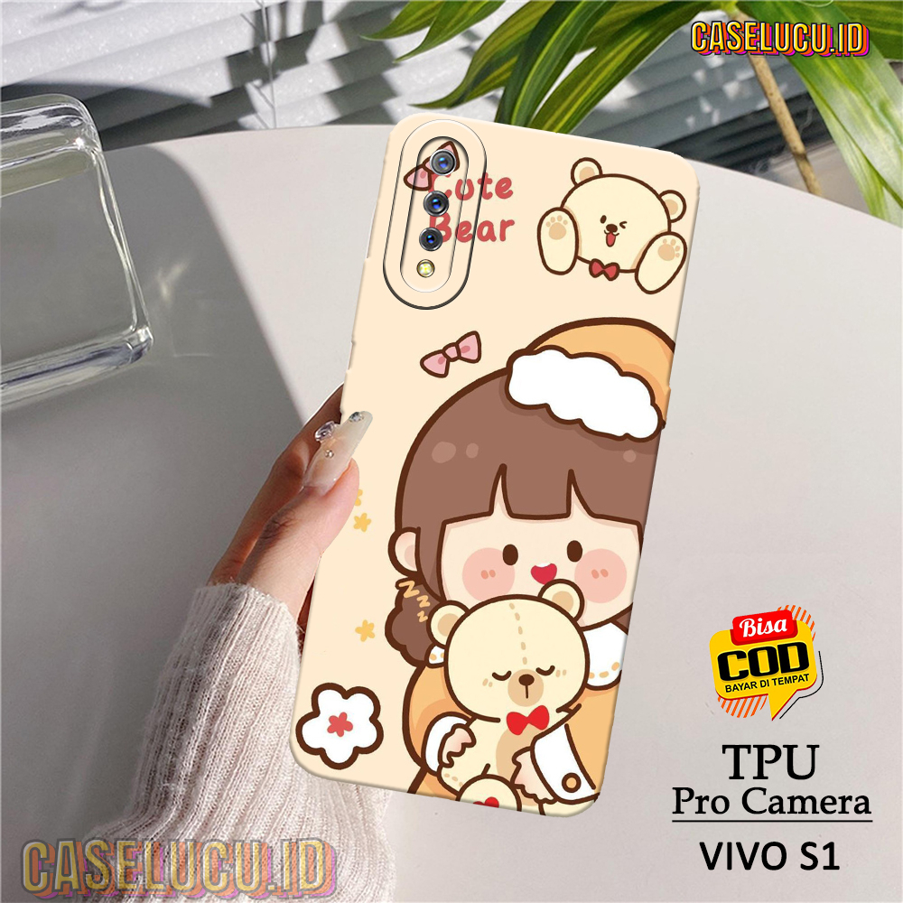Casing Hp Vivo S1 Terbaru - Fashion Case Kartun - Case Vivo S1 - Soft Case Hp Vivo S1 - Kesing Hp - 
