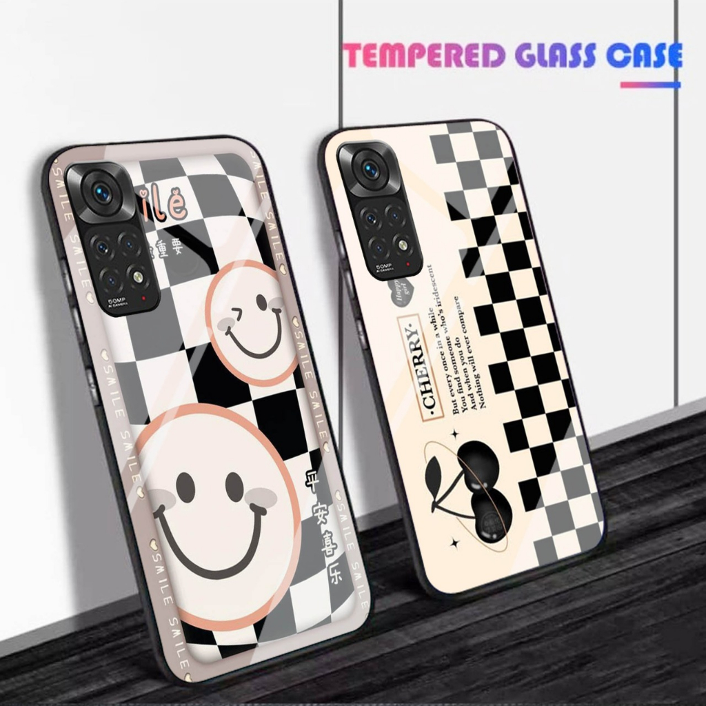 (GC 153) Softcase kaca Xiaomi Redmi Note 11 Not 11 Pro - kesing hp Xiaomi Redmi Note 11 Not 11 Pro -