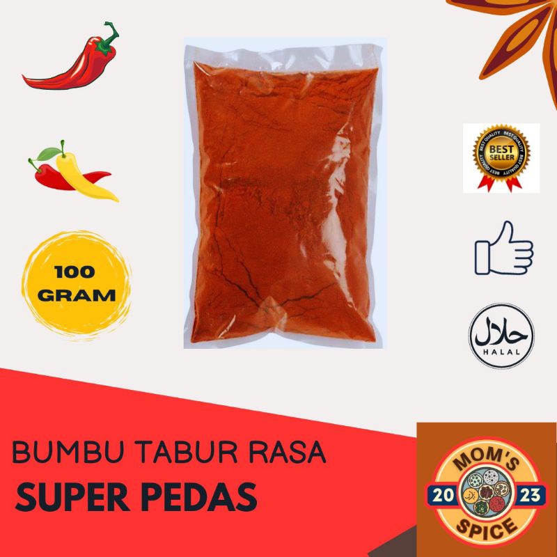 

BUMBU TABUR RASA SUPER PEDAS 100 GRAM TERMURAH