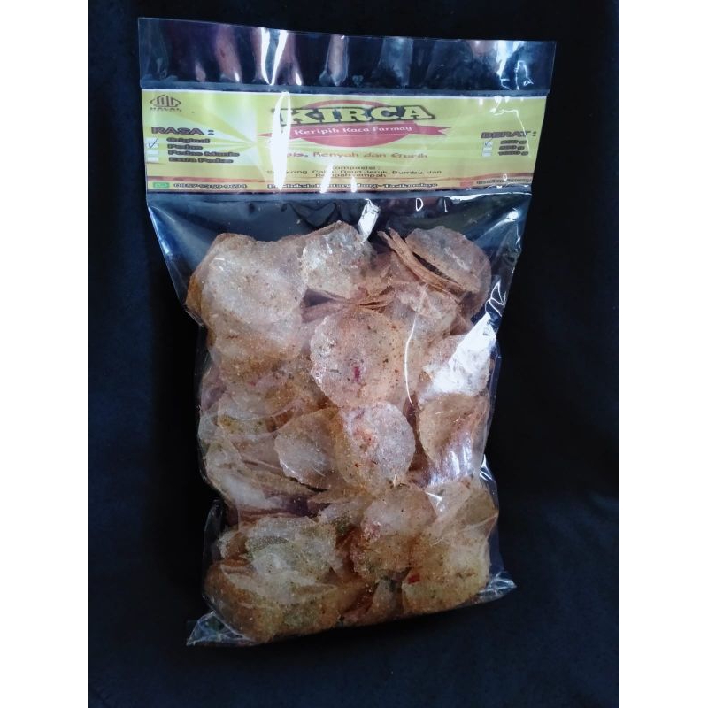 

keripik kaca (KIRCA) 250 gr