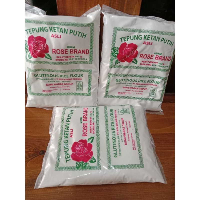 

Tepung ketan putih rose brand