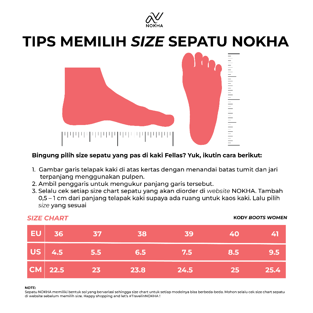 PROMO TERBARU HOT DEALS Nokha Sepatu Boots Kody Pink Wanita