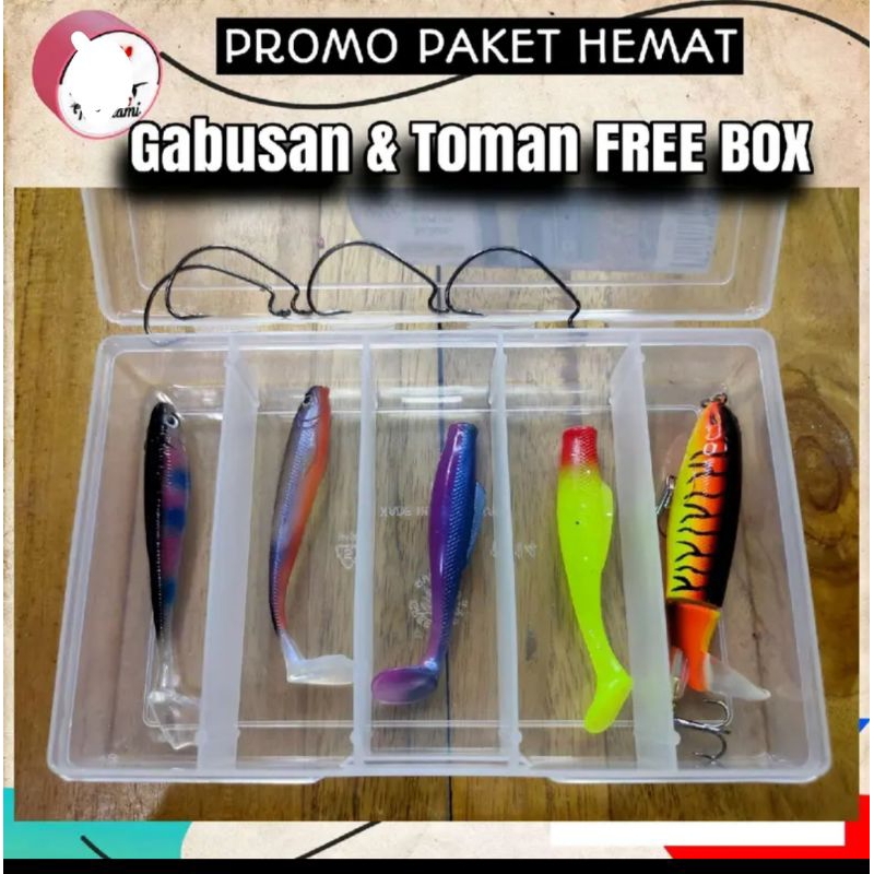 set lure spesialis gabus dan toman