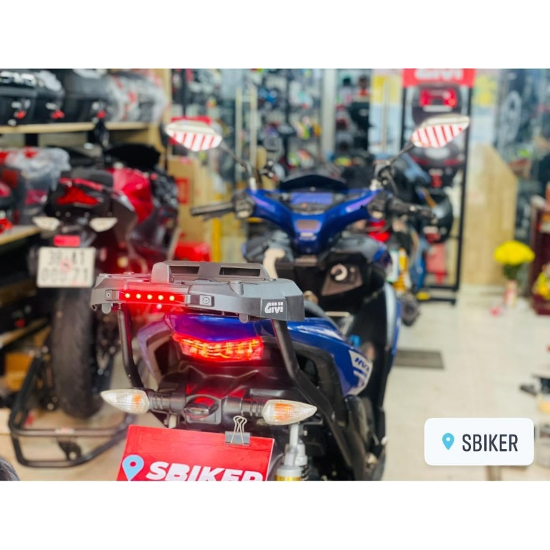 Bracket Givi SRX Honda ADV 160 New | Bracket SRV ADV160 Ori Givi - LED BRACKET BOX AEROX - SRX(S)-NV