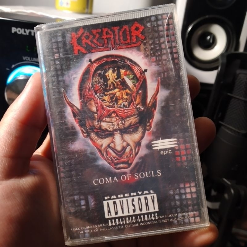 kreator - coma of souls (kaset pita)