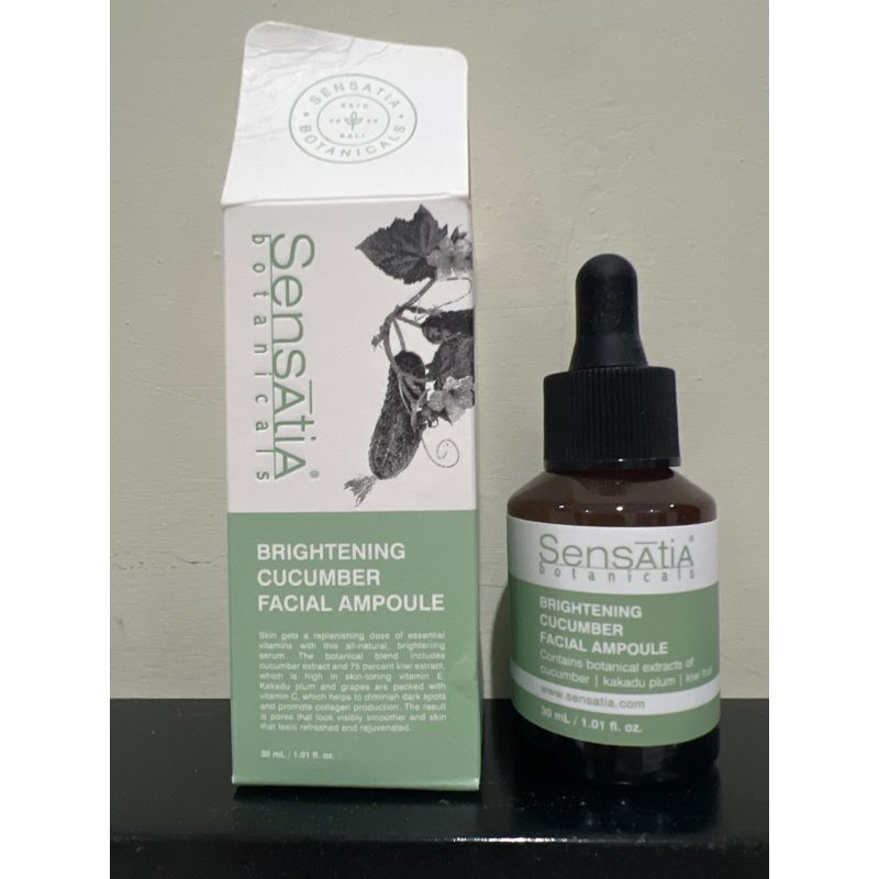 PRELOVED Sensatia Botanicals Brightening Cucumber Facial Ampoule - 30mL