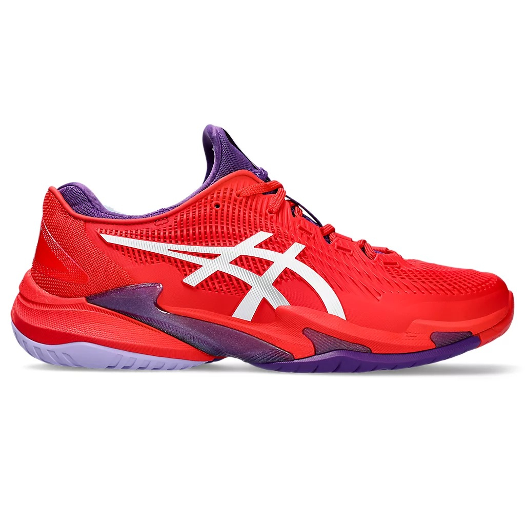 Sepatu Tenis Asics Court FF 3 Novak/Tennis Shoe Asics Classic Red White Original