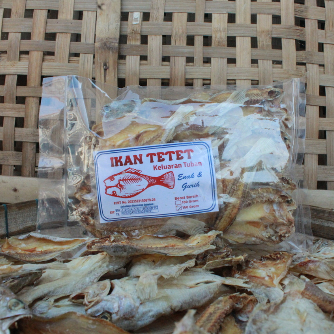 

Ikan Tetet Kering 150gr Mentah