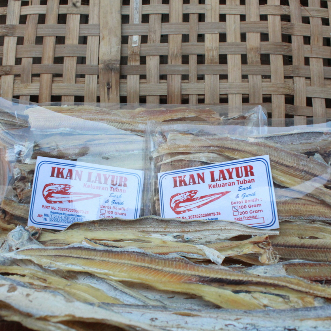 

Ikan Layur Belek Kering 200/100gr Mentah