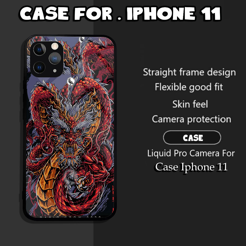 Case Iphone 11 Terbaru Motif [dragon] Terlaris Casing Iphone 11 Terbaru Softcase Iphone 11 Softcase 