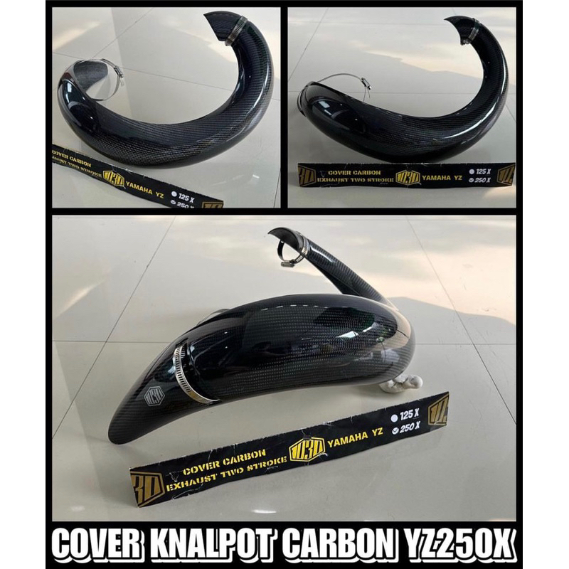 COVER KNALPOT CARBON YZ250X