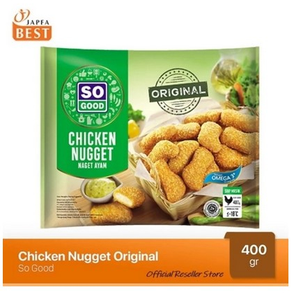 

SO GOOD Chicken Nugget Original 400Gr