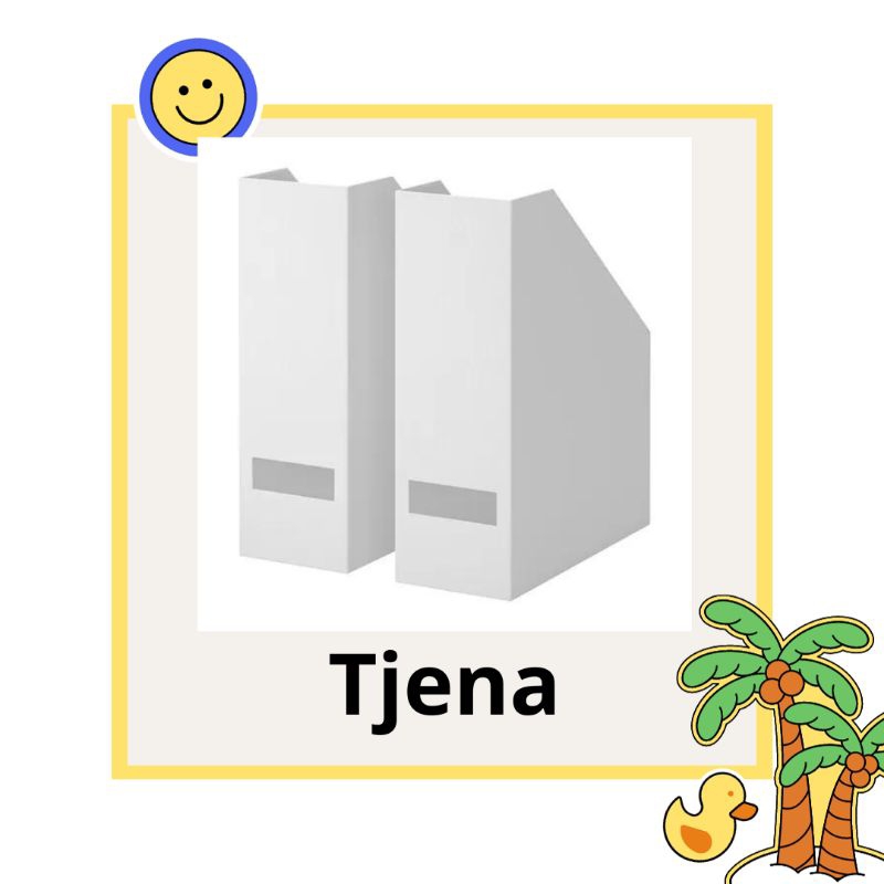 

TJENA File majalah, putih.2pcs