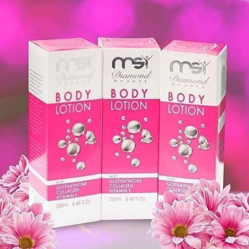 body lotion MSI 100%original