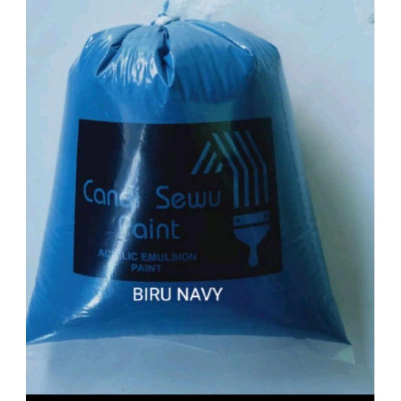 CAT TEMBOK 1 KG WARNA BIRU NAVY// KWALITAS SUPER