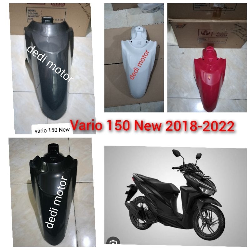 Spakbor Depan vario 150 LED Hitam  2018 - 2022 New Spakbor Depan vario 150 LED Putih Spakbor Depan v