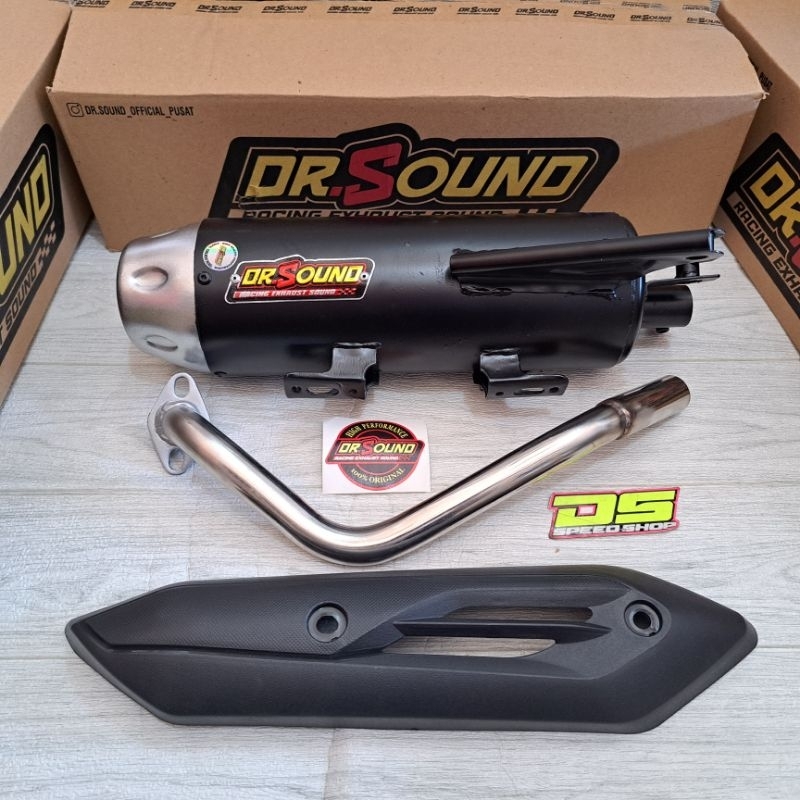 Knalpot Copy CMS By Dr Sound Gen 1 Beat Scoopy Vario New 125/150 Vario Old 125/150 Dr Sound Gen 1 Fu
