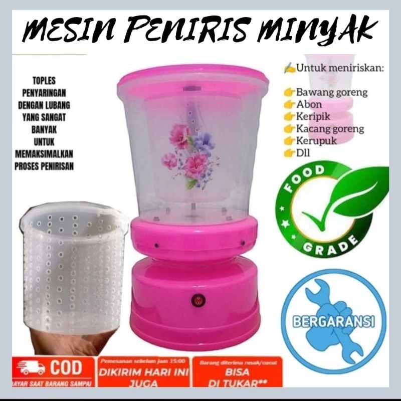 Jual spinner alat untuk miniriskan minyak goreng