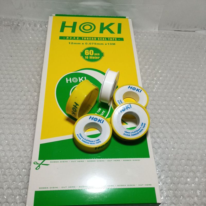 

Seal tape kran isolasi tape air 12mm 10m.