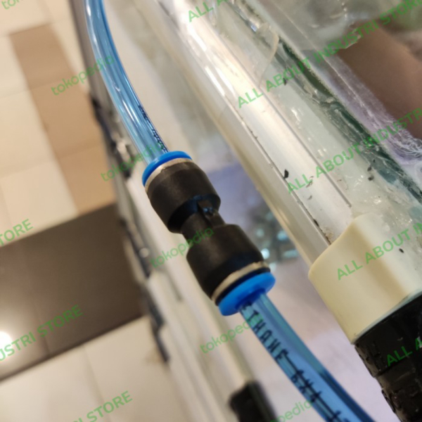 FITTING SELANG PNEUMATIC 6mm x 6mm / FITTING PU SELANG 6MM X 6MM Limited