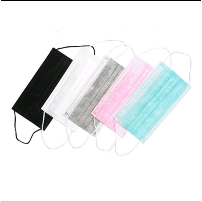 MASKER MOUSON  3 PLY MASK EARLOOP ISI 50 PCS