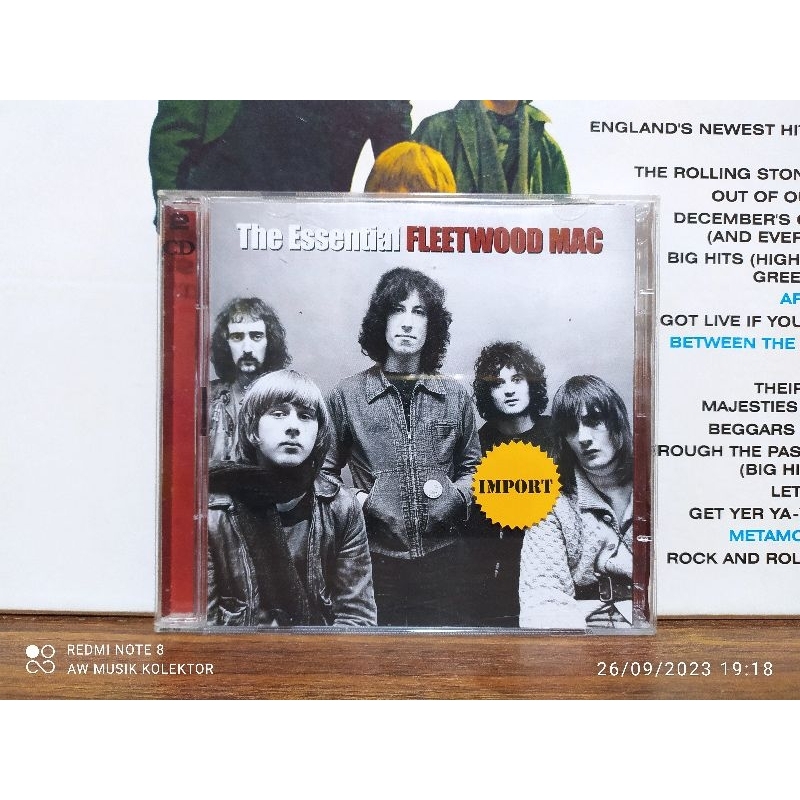 Audio CD Import : The Essential FLEETWOOD MAC (2 CD).
