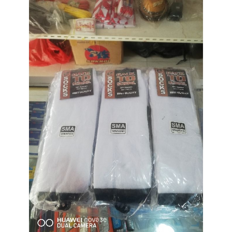 

Kaos Kaki SMA Hitam Putih