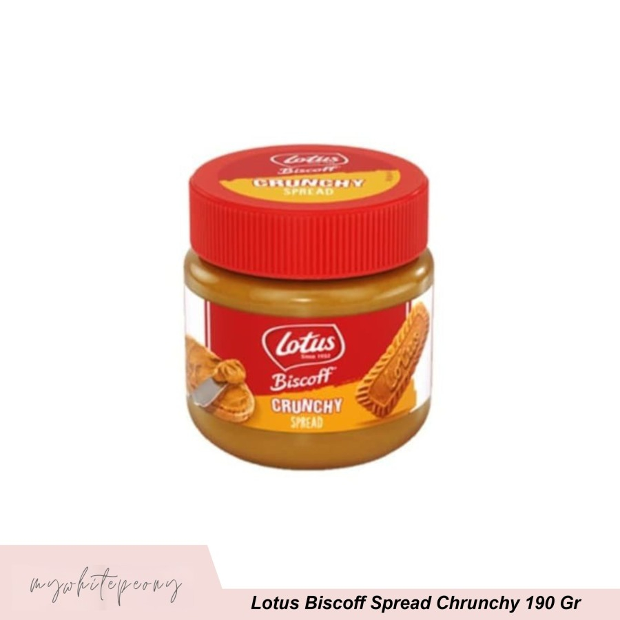 Lotus Biscoff Spread Chrunchy 190 Gram