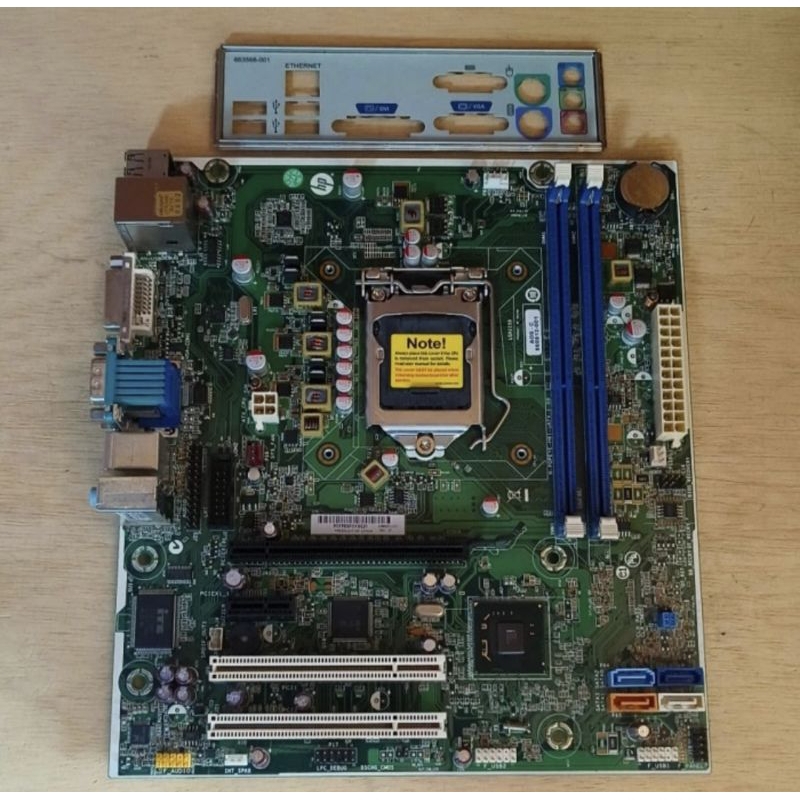 MOBO/MOTHERBOAD HP H61 LGA 1155 SUPPORT GEN 2 GEN 3