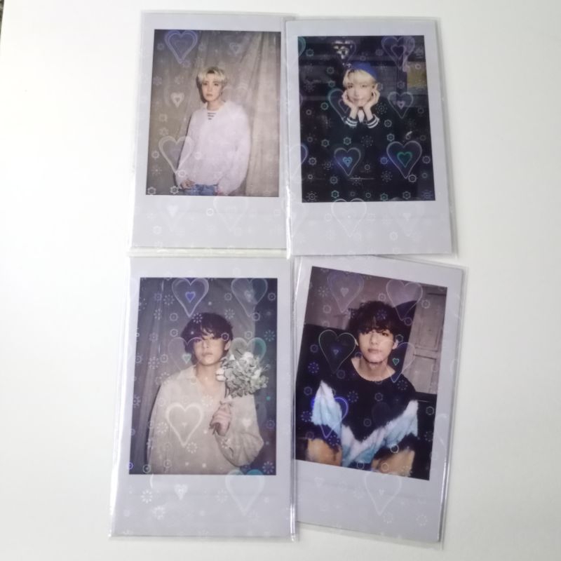 DECO KIT BTS SET OFFICIAL POLAROID TAEHYUNG JHOPE