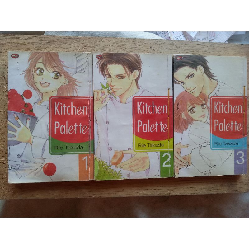 Paket komik Kitchen Palette 1-3 (tamat)