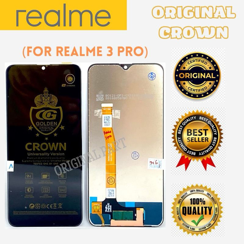 [ORIGINAL] QUALITY LCD OPPO REALME 3 PRO FULLSET