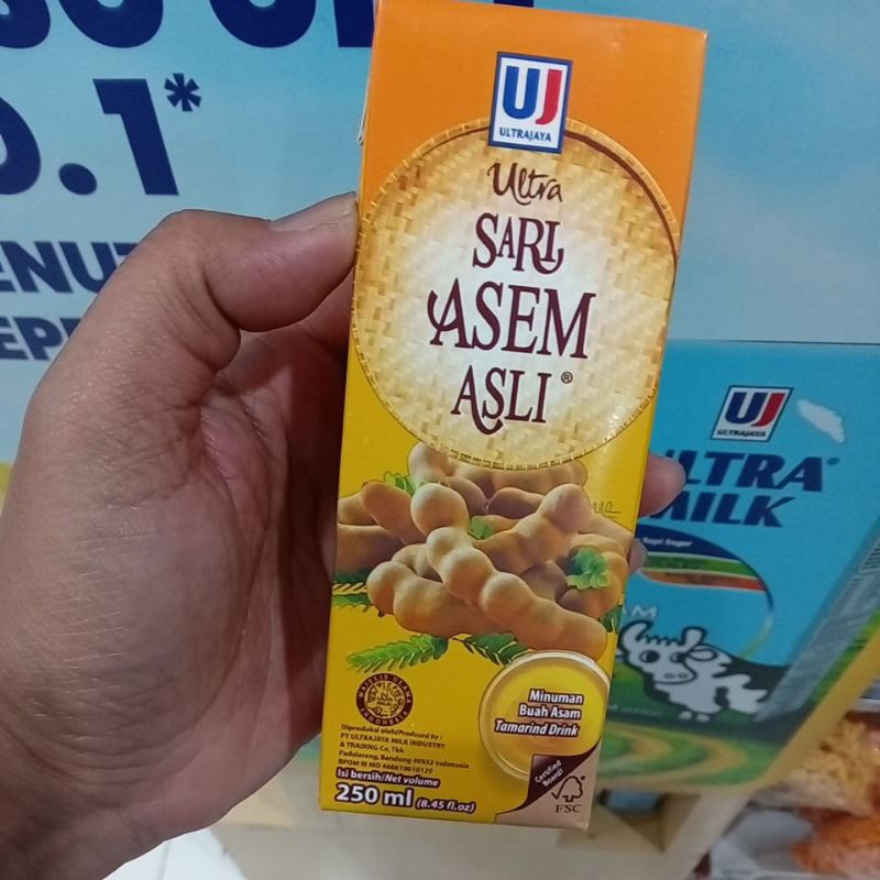 

Ultra Sari Asem Asli 250ml Minuman Buah Asam