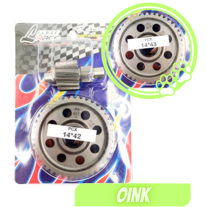 Gear Gigi Rasio Vario 125 150 PCX Cbu 125 150 LHK Thailand ORIGINAL